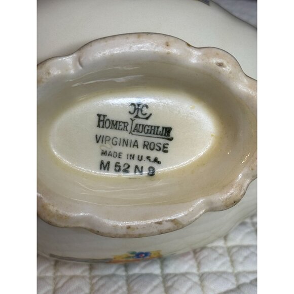 Homer Laughlin Virginia Rose Creamer - Picture 4 of 10